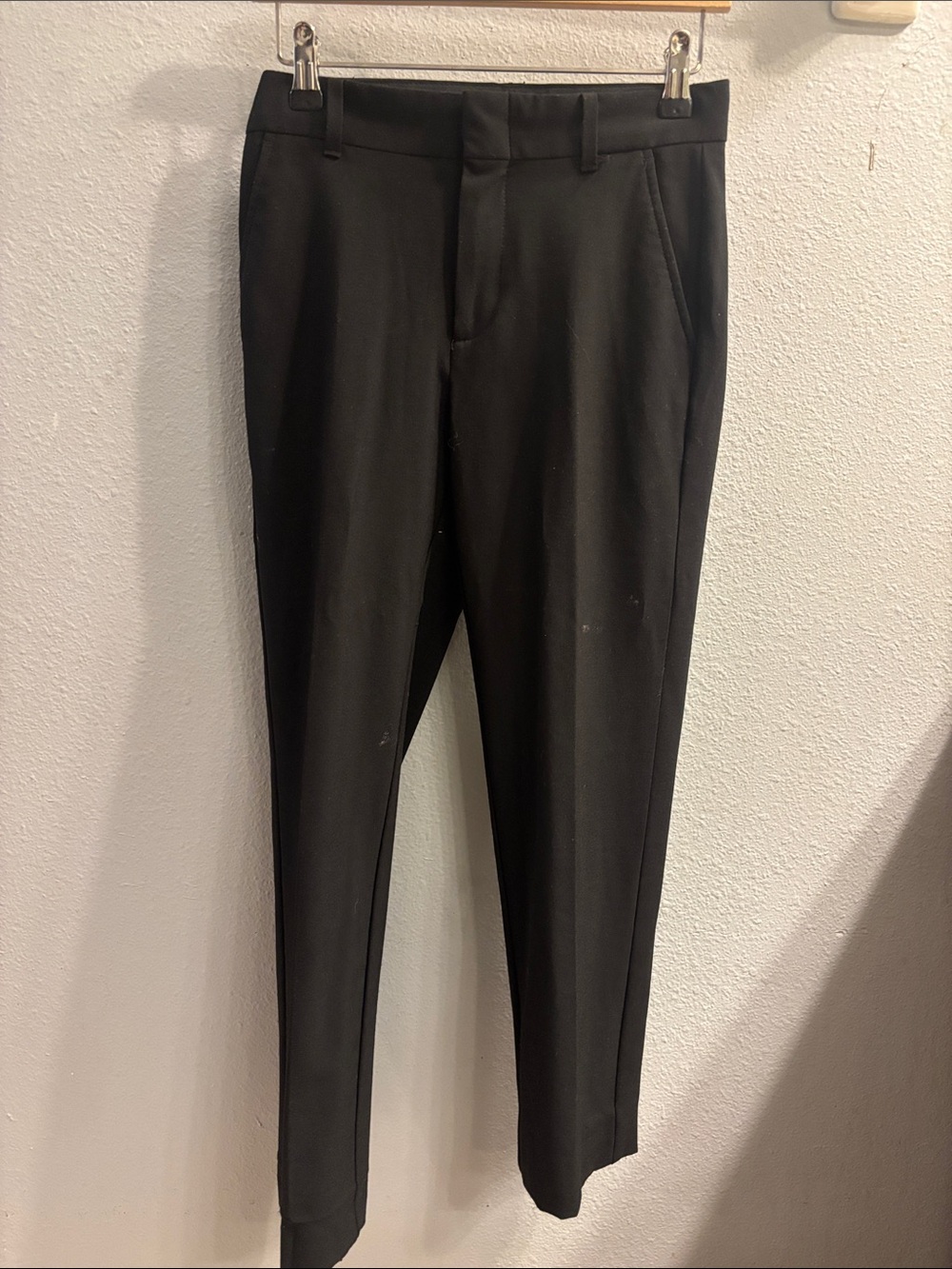 Van Heusen Black Kids Formal Dress Pants